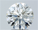 Diamante Natural 2.36 quilates, Redondo , Color J, claridad VVS1 y certificado GIA