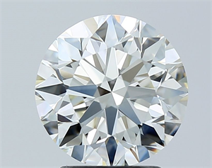 Foto Diamante Natural 2.36 quilates, Redondo , Color J, claridad VVS1 y certificado GIA de