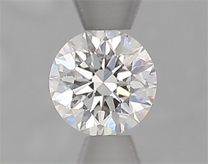 Foto Diamante Natural 0.41 quilates, Redondo , Color F, claridad SI1 y certificado GIA de