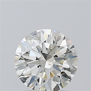Picture of Natural Diamond 1.00 Carats, Round with Excellent Cut, J Color, SI1 Clarity and Certified by GIA