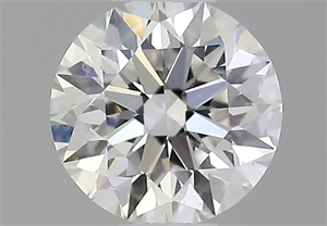 Picture of Natural Diamond 0.62 Carats, Round with Excellent Cut, G Color, VS2 Clarity and Certified by GIA