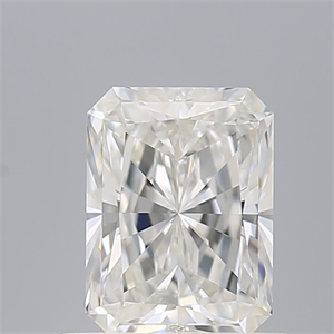 Picture of Natural Diamond 0.73 Carats, Radiant with  Cut, F Color, VVS2 Clarity and Certified by GIA