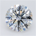 Lab Grown Diamond 4.00 Carats, Round with Ideal Cut, E Color, VS2 Clarity and Certified by IGI