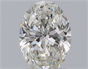 Diamante Natural 1.00 quilates, Ovalado , Color G, claridad SI1 y certificado GIA