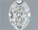 Diamante Natural 1.02 quilates, Ovalado , Color H, claridad VVS1 y certificado GIA