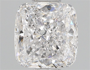 Picture of Natural Diamond 0.75 Carats, Cushion with  Cut, E Color, SI2 Clarity and Certified by IGI