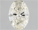 Diamante Natural 0.40 quilates, Ovalado , Color L, claridad VVS2 y certificado GIA