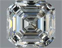 Natural Diamond 1.32 Carats, Asscher with  Cut, K Color, VS1 Clarity and Certified by GIA