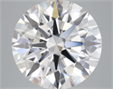 Lab Grown Diamond 6.85 Carats, Round with Ideal Cut, E Color, VS1 Clarity and Certified by IGI