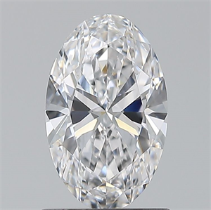 Picture of Natural Diamond 0.80 Carats, Oval with  Cut, D Color, VVS1 Clarity and Certified by GIA
