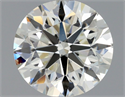 Natural Diamond 1.00 Carats, Round with Very Good Cut, K Color, SI1 Clarity and Certified by GIA
