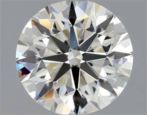 Picture of Natural Diamond 1.00 Carats, Round with Very Good Cut, K Color, SI1 Clarity and Certified by GIA