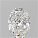 Diamante Natural 1.20 quilates, Ovalado , Color H, claridad VS1 y certificado GIA