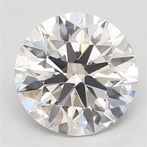 Picture of Natural Diamond 0.70 Carats, Round with Excellent Cut, H Color, VS2 Clarity and Certified by GIA