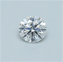 Diamante Natural 0.40 quilates, Redondo , Color E, claridad SI2 y certificado GIA