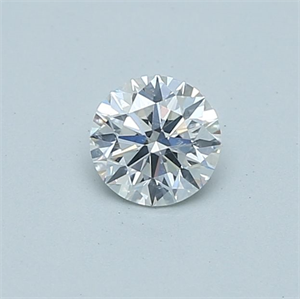 Foto Diamante Natural 0.40 quilates, Redondo , Color E, claridad SI2 y certificado GIA de