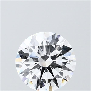 Picture of Lab Grown Diamond 1.50 Carats, Round with Ideal Cut, D Color, VVS2 Clarity and Certified by IGI