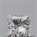 Diamante Natural 0.25 quilates, Princesa , Color F, claridad VVS2 y certificado GIA