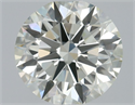 Natural Diamond 0.81 Carats, Round with Excellent Cut, L Color, VVS1 Clarity and Certified by GIA