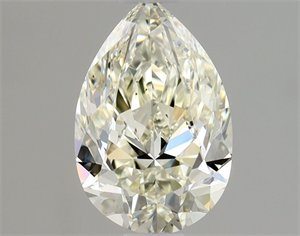 Picture of Natural Diamond 1.01 Carats, Pear with  Cut, L Color, SI1 Clarity and Certified by GIA
