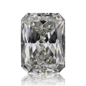 Picture of Natural Diamond 0.40 Carats, Radiant with  Cut, I Color, SI1 Clarity and Certified by GIA