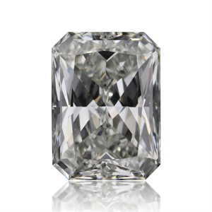 Picture of Natural Diamond 0.40 Carats, Radiant with  Cut, I Color, SI1 Clarity and Certified by GIA