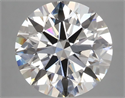 Del inventario de diamantes de laboratorio, 3.79 quilates, Redondo , Color F, claridad VS2 y certificado IGI