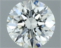 Diamante Natural 0.65 quilates, Redondo , Color H, claridad IF y certificado IGI