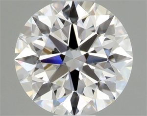 Picture of Natural Diamond 0.43 Carats, Round with Excellent Cut, E Color, VS1 Clarity and Certified by GIA