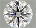 Natural Diamond 0.43 Carats, Round with Excellent Cut, E Color, VS1 Clarity and Certified by GIA