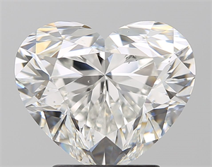 Foto Diamante Natural 3.01 quilates, Corazón , Color G, claridad SI1 y certificado GIA de