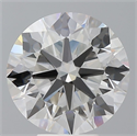 Lab Grown Diamond 6.07 Carats, Round with Excellent Cut, E Color, VVS2 Clarity and Certified by IGI