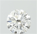 Del inventario de diamantes de laboratorio, 1.05 quilates, Redondo , Color D, claridad VVS2 y certificado IGI