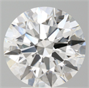 Del inventario de diamantes de laboratorio, 4.06 quilates, Redondo , Color E, claridad VVS2 y certificado IGI