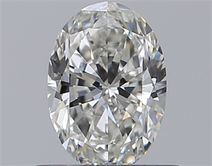 Picture of Natural Diamond 0.50 Carats, Oval with  Cut, G Color, VVS1 Clarity and Certified by GIA