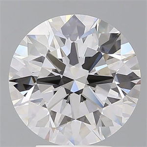 Picture of Lab Grown Diamond 4.07 Carats, Round with Ideal Cut, E Color, VS1 Clarity and Certified by IGI