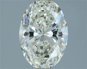 Picture of Natural Diamond 1.70 Carats, Oval with  Cut, J Color, VS2 Clarity and Certified by IGI