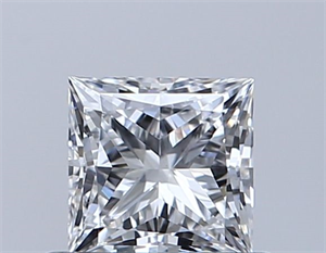 Foto Diamante Natural 0.50 quilates, Princesa , Color D, claridad VVS2 y certificado GIA de