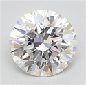 Diamante Natural 0.51 quilates, Redondo , Color H, claridad VS1 y certificado GIA