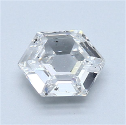 Picture of Natural Diamond 1.00 Carats, HEXAGONAL with  Cut, E Color, SI2 Clarity and Certified by GIA