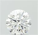 Del inventario de diamantes de laboratorio, 1.04 quilates, Redondo , Color E, claridad VVS2 y certificado IGI