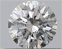 Natural Diamond 0.41 Carats, Round with Excellent Cut, G Color, VS2 Clarity and Certified by GIA