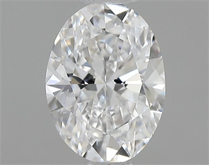 Picture of Natural Diamond 0.50 Carats, Oval with  Cut, D Color, VVS2 Clarity and Certified by GIA