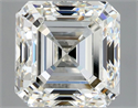 Natural Diamond 1.90 Carats, Asscher with  Cut, I Color, VVS2 Clarity and Certified by GIA