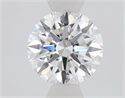 Lab Grown Diamond 1.07 Carats, Round with Ideal Cut, E Color, VS2 Clarity and Certified by IGI