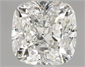 Natural Diamond 0.70 Carats, Cushion with  Cut, I Color, SI1 Clarity and Certified by GIA