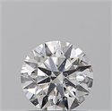 Natural Diamond 0.70 Carats, Round with Excellent Cut, F Color, SI2 Clarity and Certified by GIA