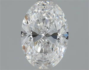 Picture of Natural Diamond 0.92 Carats, Oval with  Cut, D Color, VVS1 Clarity and Certified by GIA