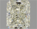 Natural Diamond 1.02 Carats, Radiant with  Cut, L Color, SI2 Clarity and Certified by GIA