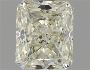 Picture of Natural Diamond 1.02 Carats, Radiant with  Cut, L Color, SI2 Clarity and Certified by GIA